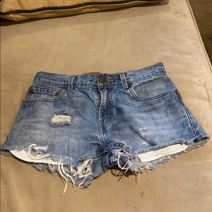 511 Levi Skinny Jean Shorts